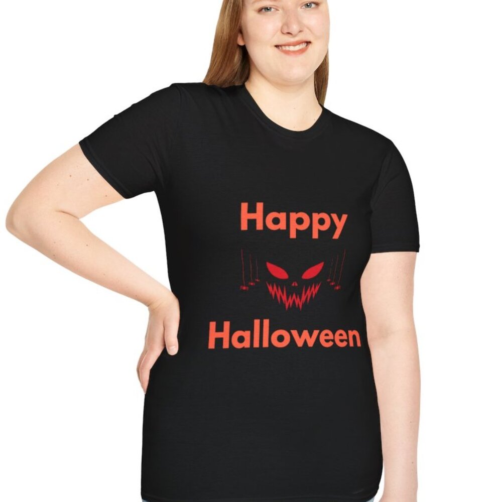 Halloween Graphic T-Shirt, Unisex Soft style Tee, Spooky Costume